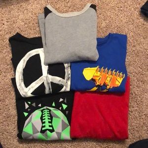 5 long sleeve shirts